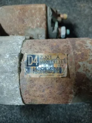 M000T91381 Стартер Mazda 3 BK 1.6л Арт 87096329, вид 3