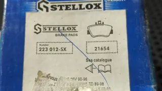 223 012 SX Тормозные колодки передние Mazda 121 2 Арт 87104839, вид 4