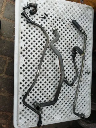 30713305, 30696260 Маслопровод турбокомпрессора Volvo XC70 2 2.4л Арт 1997, вид 1