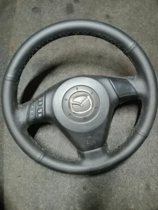  Подушка безопасности водителя Mazda 3 BK Арт 87180240, вид 2