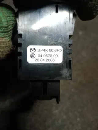 BP4K666R0 Кнопка освещения панели приборов Mazda 3 BK Арт 87183452, вид 2