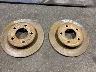  Диск тормозной задний Mazda 3 BK Арт 87419051, вид 1