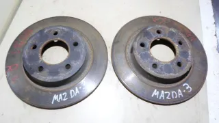  Диск тормозной задний Mazda 3 BK Арт 87628513, вид 1