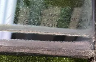   Стекло заднее правое (форточка)  Citroen C4 Picasso 1 Арт 140397, вид 6