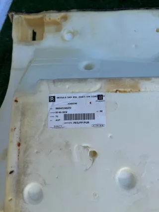 96880417ZD  Покрытие напольное (ковролин)  Citroen C4 Picasso 1 Арт 140452, вид 8