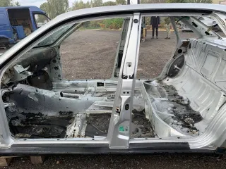   Стойка кузова центральная левая  Audi A6 C5 (S6,RS6) Арт 146061, вид 1