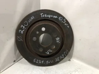  Диск тормозной задний Citroen C8 Арт 62211003878, вид 3