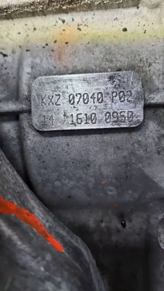 KXZ, 07040P02, 1416100950 КПП механическая (МКПП) 6-ступенчатая Volkswagen Golf 6 2.0л Арт 88199937, вид 1