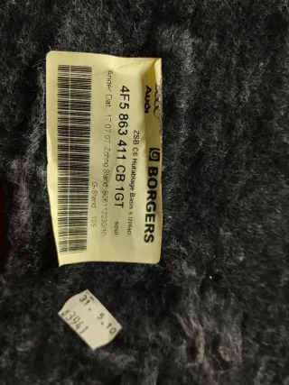 4F5863411CB1GT, 4F5863411CB Полка багажника Audi A6 C6 (S6,RS6) Арт 05812, вид 7