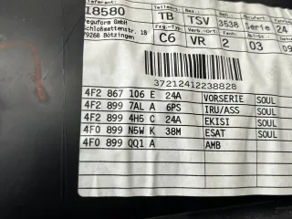 4f0867305n, 4f08994h5a, 4f08999vdc, 4f0899n5wg, 4f0899qq1a, 4f0867305, 4f1971036e, 4f1971693d, 4f2867106e, 4f28997ala, 4f28994h5c, 4f0899n5wk, 4f0899qq1a, 4f1867106a, 4f2867106a, 4f2867105e, 4f0899n5wj, 4f0899qq1a, 4f1867105a, 4f2867105a, 4f1971035l, 4f0867306n, 4f08994h5b, 4f08999vdd, 4f0899n5wh, 4 Обшивка двери передней левой (дверная карта) Audi A6 C6 (S6,RS6) Арт W1057-99, вид 5