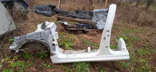  Лонжерон левый Peugeot 206 1 Арт 34221076, вид 2