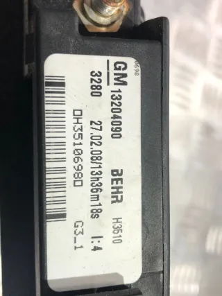 GM13204090 Электрический радиатор отопителя (тэн) Opel Zafira B Арт 42221255213, вид 2