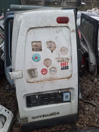  Дверь распашная задняя левая Citroen jumpy 1 Арт 88357175, вид 1