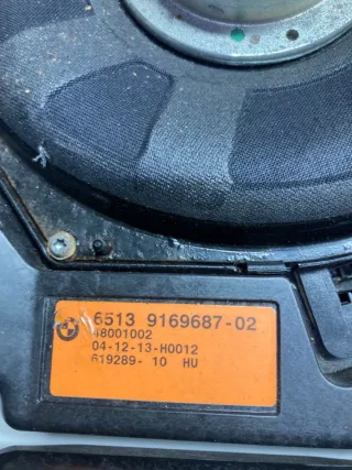 9169688,65139169688,65139169693,9169693,9320144 Аудиосистема (комплект) BMW 5 F10/F11/GT F07 Арт 88400846, вид 15