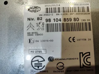 9810485980 Блок мультимедиа Citroen C4 Picasso 2 Арт 88458753, вид 1