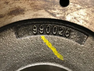 990026 Маховик Citroen Berlingo 1 restailing 2.0л HDI Арт 62111285349, вид 3