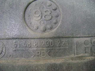 8230221 Шумоизоляция двери задней левой BMW 5 E39 Арт 88637810, вид 3