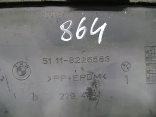 8226563, 8184502 Площадка гос номера (рамка) BMW 5 E39 Арт 88689670, вид 5