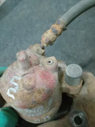  Суппорт тормозной передний правый Mazda 3 BK Арт 88703618, вид 4