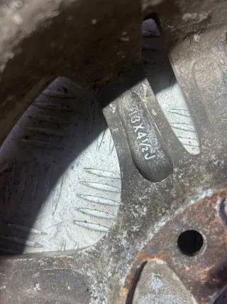 BYDF23101010A Диск литой Mazda 121 2 Арт 88860716, вид 8