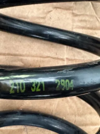 2103212904 Передняя пружина подвески Mercedes E W210 Арт 88925895, вид 2