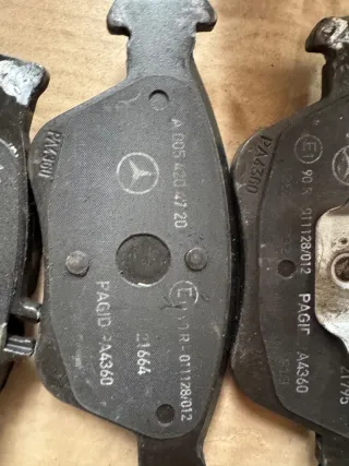  Диск тормозной передний Mercedes E W210 Арт 88942892, вид 2