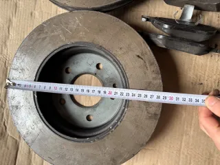  Диск тормозной передний Mercedes E W210 Арт 88942892, вид 5