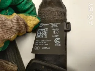 7E0857805C Ремень безопасности передний левый Volkswagen Multivan T5 restailing Арт 89713564, вид 6