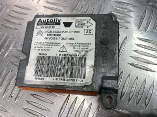 9653190980 Блок AirBag Citroen Berlingo 1 restailing Арт 32111294975, вид 2