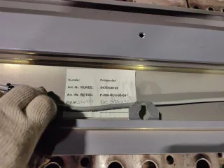 9438100120 шторка кабины Mercedes Actros Арт 25857, вид 5