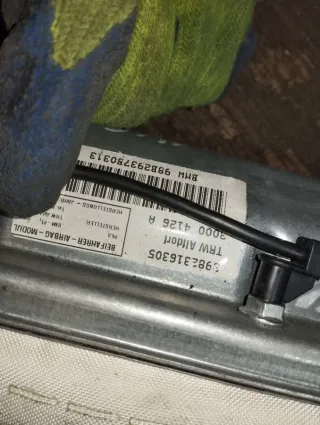  Подушка безопасности пассажира BMW 5 E39 Арт 90433906, вид 7