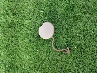 1T0807369 Заглушка (решетка) в бампер задний Volkswagen Touran 1 Арт 90527514, вид 1