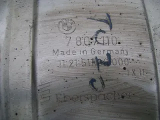 7807103, 7807110 Банка глушителя задняя BMW 7 F01/F02 Арт 90553532, вид 8