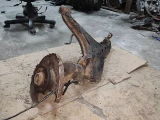  Ступица задняя правая Volkswagen Transporter T4 Арт 90616659, вид 5