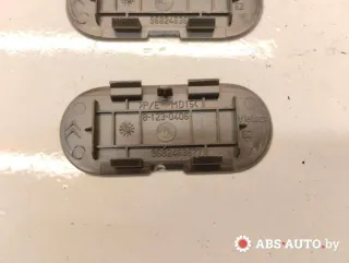 9682463677 Заглушка (решетка) в бампер задний Citroen C5 2 Арт 60006901, вид 3