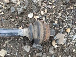  Полуось задняя (приводной вал, ШРУС) Audi A6 C6 (S6,RS6) Арт 91313498, вид 3