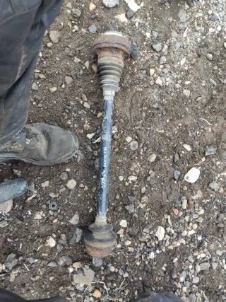  Полуось задняя (приводной вал, ШРУС) Audi A6 C6 (S6,RS6) Арт 91313498, вид 1