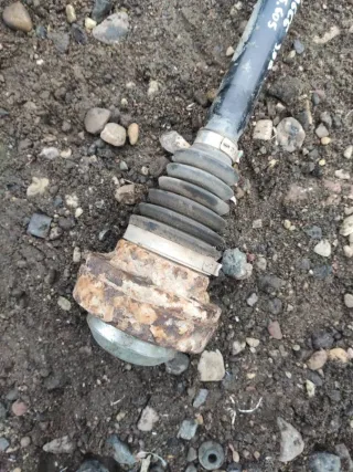  Полуось задняя (приводной вал, ШРУС) Audi A6 C6 (S6,RS6) Арт 91313501, вид 7