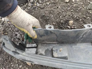  Клык бампера задний левый Citroen Jumper 2 Арт 91333287, вид 3