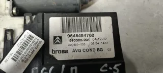 9648484780 Моторчик стеклоподъемника передний левый Citroen C5 1 Арт 91677025, вид 2