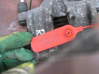  Суппорт задний правый Mazda 3 BK Арт 00268220, вид 3