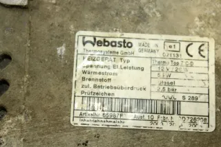  Автономный отопитель (Webasto) Citroen Xsara Picasso Арт 91825299, вид 5