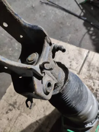  Пневмостойка передняя Audi Q7 4L Арт 91933505, вид 6