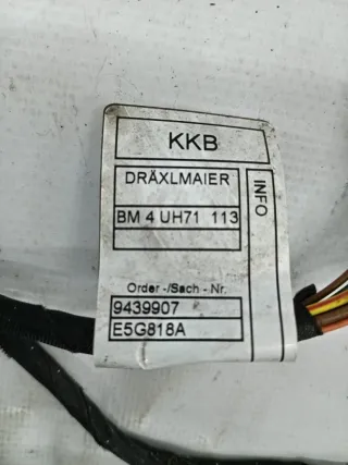 6112 9439907, 9439904, 9439907 Проводка бампера заднего BMW X6 G06 (В наличии) Арт 012907, вид 3