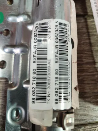  Подушка безопасности боковая (шторка) Citroen jumpy 3 Арт 92164474, вид 2