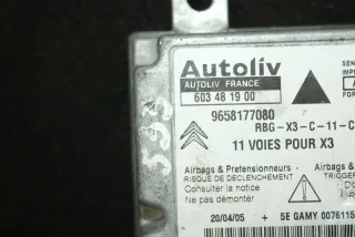 9658177080 Блок AirBag Citroen C5 1 Арт 92169376, вид 3