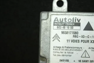 9658177080 Блок AirBag Citroen C5 1 Арт 92169391, вид 3