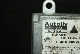 9658177080 Блок AirBag Citroen C5 1 Арт 92169403, вид 3