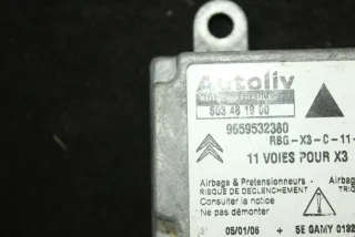 9659532380 Блок AirBag Citroen C5 1 Арт 92169425, вид 3