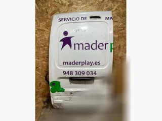  Дверь задняя распашная левая Renault Kangoo 1 Арт G7558, вид 1